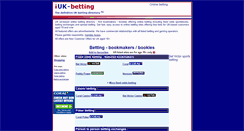Desktop Screenshot of iuk-betting.co.uk